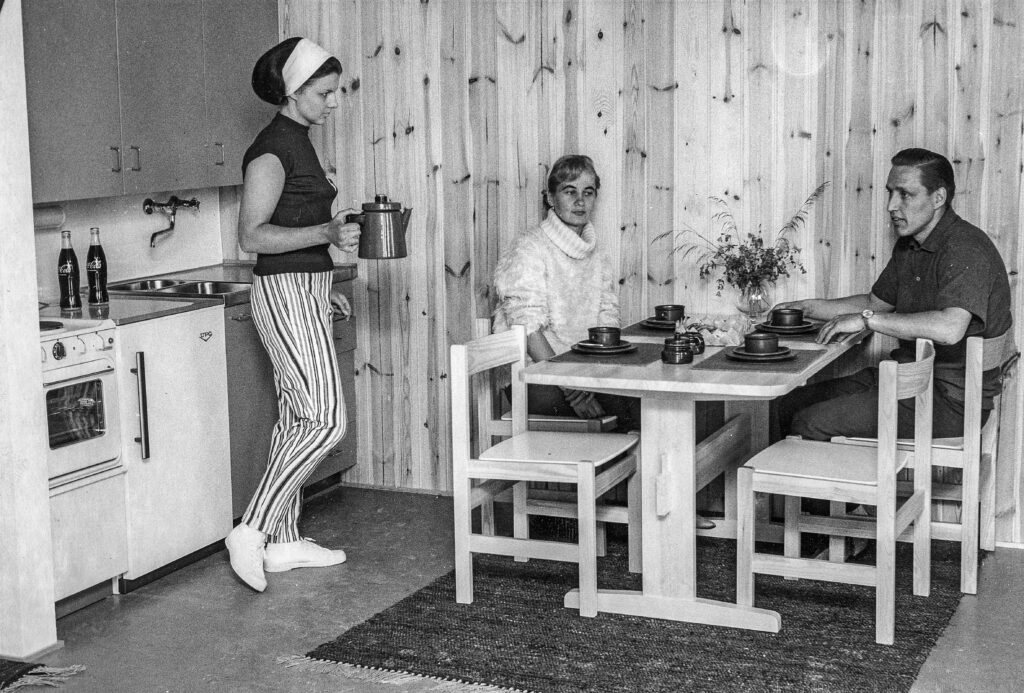 Valkaman lomakylän lomamökki. Kuva_KeMu